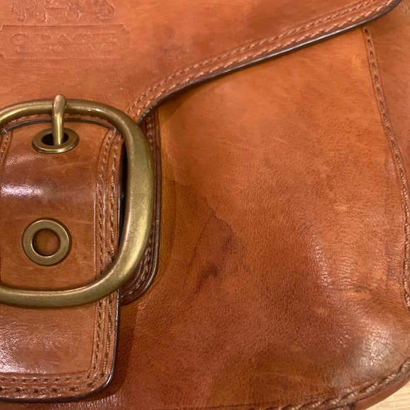 Vintage Coach Bleeker Flap Satchel Bag number 11419 - Picture 11 of 16